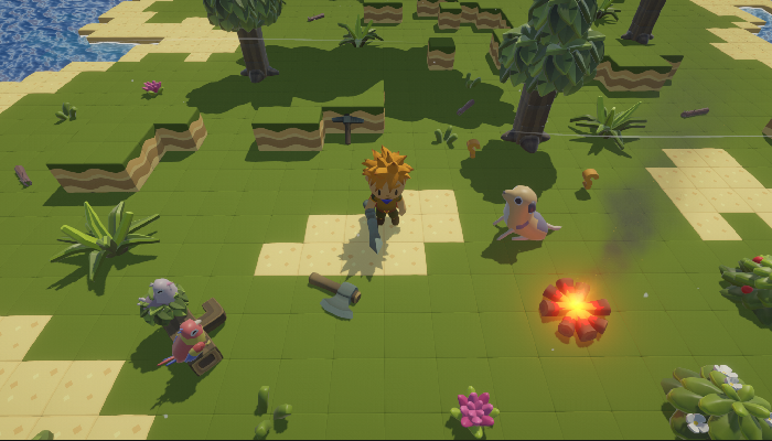 Voxel game Image